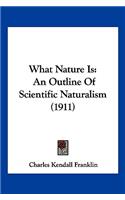 What Nature Is