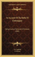 Account Of The Battle Of Chateauguay