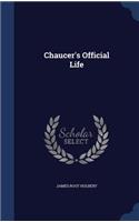 Chaucer's Official Life