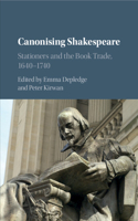 Canonising Shakespeare