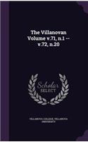 Villanovan Volume v.71, n.1 -- v.72, n.20: (English)