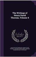 The Writings of Henry David Thoreau, Volume 4: (English)