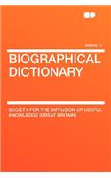 Biographical Dictionary Volume 11