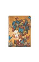 Paperblanks Madame Butterfly Esprit de Lacombe Softcover Flexi MIDI Lined 176 Pg 100 GSM