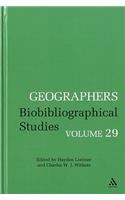 Geographers Volume 29