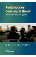 Contemporary Sociological Theory