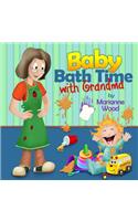 Baby Bath Time with Grandma