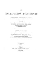 Anglo-Saxon Dictionary