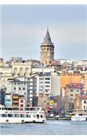 A View of Istanbul Turkey Travel Journal: 150 Page Lined Notebook/Diary