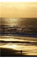 A Golden Sunset on an Oregon Beach Pacific Northwest Journal: 150 Page Lined Notebook/Diary