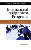 International Assignment Programs: Tackling the Critical Issues