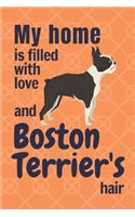 My home is filled with love and Boston Terrier's hair: For Boston Terrier Dog fans