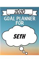2020 Goal Planner For Seth
