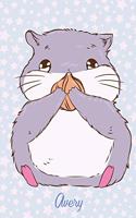 Avery: Hamster Cheeks Notebook Journal Gift For Girls Kids Women