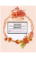 2020 planner - Julia scheduler