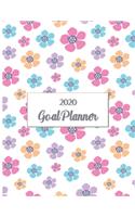 2020 Goal Planner: 2020 goal planner and organizer to track your monthly, quarterly, and yearly personal, financial, fitness, spiritual, travel, and life goals! Beauti