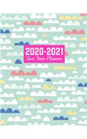 2020-2021 Two Year Planner: 24-Month Planner & Calendar - Large 8.5 x 11 (Jan 2020 - Dec 2021) Daily Weekly and Monthly Schedule - Art Cover 00023188