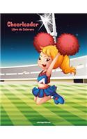 Cheerleader Libro da Colorare 1: (1 Cheerleader)