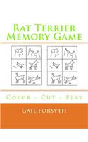Rat Terrier Memory Game: Color - Cut - Play