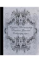 Cursive Penmanship Practice Journal