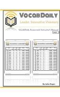 Vocabdaily Instructor's Manual Level 4