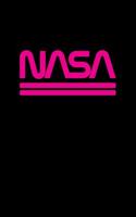 NASA: Worm LOGO Space Astronaut Lovers Gifts Blank Notebook Journal