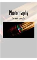 Photography: Notebook, 150 lined pages, softcover, 6 x 9