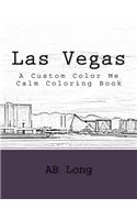 Las Vegas: A Custom Color Me Calm Coloring Book