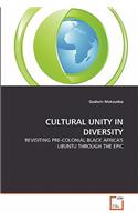 Cultural Unity in Diversity