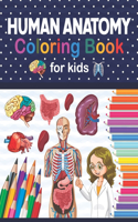 Human Anatomy Coloring Book For Kids