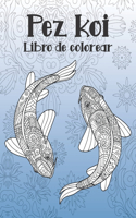 Pez koi - Libro de colorear
