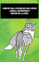 Libros para colorear para niños - Menos de 10 euro - Animal geométrico