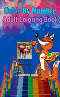 Color By Number Adult Coloring Book