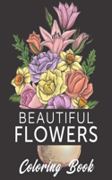 Beautiful Flowers Coloring Book