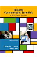 Business Communication Essentials Plus Mybcommlab with Pearson Etext -- Access Card Package