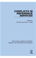 Conflicts in Reference Services