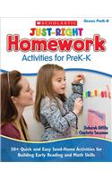 Just-Right Homework Activities for PreK-K