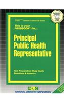Principal Public Health Representative: Passbooks Study Guide
