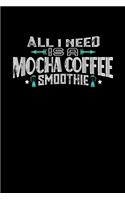 All I Need Is A Mocha Coffee Smoothie