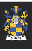 Cusack: Cusack Coat of Arms and Family Crest Notebook Journal (6 x 9 - 100 pages)