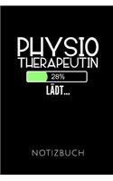 Physiotherapeutin Lädt... Notizbuch