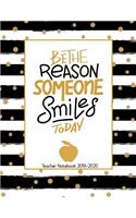 Teacher Notebook 2019-2020 Be the Season Someone Smiles Today