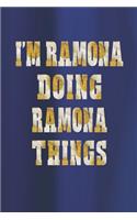 I'm Ramona Doing Ramona Things
