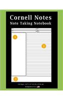 Cornell Notes Note Taking Notebook