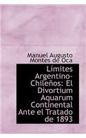 Limites Argentino-Chilenos: El Divortium Aquarum Continental Ante El Tratado de 1893