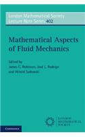 Mathematical Aspects of Fluid Mechanics