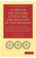 A View of the History, Literature, and Religion of the Hindoos 4 Volume Paperback Set