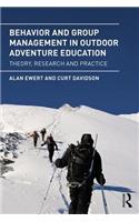 Behavior and Group Management in Outdoor Adventure Education