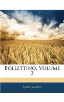 Bollettino, Volume 3