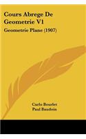 Cours Abrege De Geometrie V1